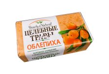 Мыло туалетное ЦЕЛЕБНЫЕ ТРАВЫ 160гр Облепиха п/п пленка (72шт/кор) НЭФИС