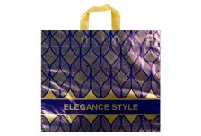 Пакет петля  Тико 34х40 Элеганс стиль /6уп х 50шт/ ПВД 70мкм (300шт)