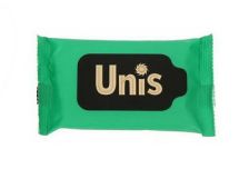 Салфетки влажные Unis (15шт) Perfume Green (72уп)