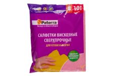 Салфетка из вискозы 30х38  PATERRA 3 шт (70уп)