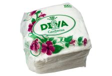 Салфетки   (DIVA) 70л/20уп белая