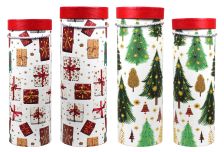 Набор подарочных коробок под бутылку НГ (1/2шт) N187