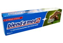Зубная паста БЛЕНДАМЕД Био Фтор Кора дуба  100мл (24шт)