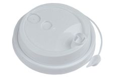 Крышка для стак. Покров д.80мм (0,250/0,330л) Белая (20уп х50шт)  (50/1000шт)
