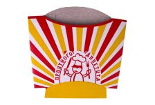 Короб-Стакан для картофеля фри ПапирРус большой Повар (900шт)