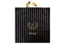 Пакет петля  Серикоф 40х40  Статус черный/16уп х 25шт/ ПВД 95мкм (400шт) петля