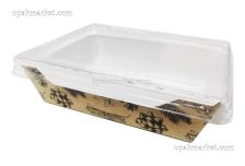 ОСК/OSQ новогодний салатник с прозр крышкой OpSalad NY 800 (200шт)