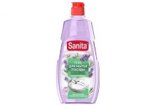 БХ Гель для мытья посуды от засохшей пищи и жира САНИТА Лаванда и розмарин, 450гр (20шт/кор) Ступино