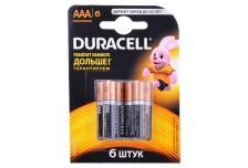 Батарейка DURACELL ААА/LR03 B2 2х6шт (120шт)
