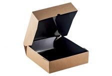 ОСК/OSQ контейнер универ TABOX 1555 PRO ЧЕРНЫЙ 200х200х50мм с окном (125шт)