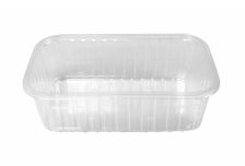 Контейнер прямоуг. ЮП-КФ-55 (ПЭТ) 0,5л /188*116*55/  Юпласт (270шт) с просечками