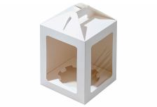 ОСК контейнер под десерт с окном Jumpl (под куличи) L 180x180x220 (100шт)