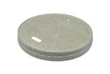 Крышка для стак. КБ  д.80мм (0,250л) Бумажная крафт (20уп х50шт)  (1000шт)