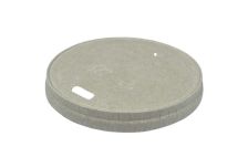 Крышка для стак. КБ  д.73мм (0,180л)  Бумажная крафт  (20уп х 50шт) (1000шт)