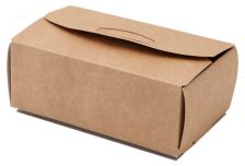 НЕПЛАСТИК Коробка для наггетсов slide aside, размер М 115*75*45 картон (300шт)