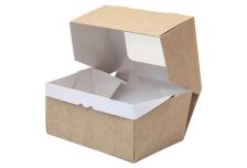 НЕПЛАСТИК Контейнер универсальный FoodToGo 150*100*70 мм с окном 1200 мл. (250шт)