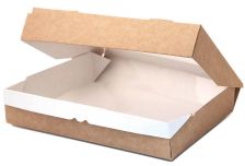 НЕПЛАСТИК Контейнер универсальный FoodToGo 250*150*40 мм с окном 1400 мл. (150шт)