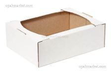 Короб картонный №7 белый 345х245х70мм Упакгрупп (50шт)