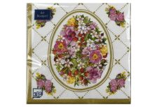 Салфетки 33х33 3 - слойн. Art Bouquet 20 шт (12 уп) Пасхальное яйцо
