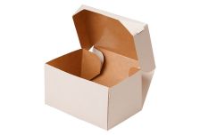 ОСК/OSQ контейнер под десерт Eco Cake 1200 БЕЛЫЙ 150х100х85 (250шт)