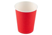Бум стакан Новый дизайн 0,250л диам 80мм ГН Красный  (500шт)