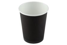 Бум стакан Новый дизайн 0,250л диам 80мм ГН Черный  (500шт)