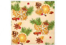 НГ Салфетки 33х33 3-х сл. (PERO Prestige) 20 л/12шт 