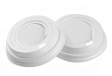 Крышка для стак. АгроЭкоДом  д.73мм (0,180л)  белая  (10уп х 100) (1000шт)