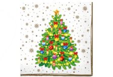 НГ Салфетки 33х33 3-х сл. (PERO Prestige) 20 л/12шт 