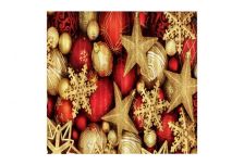 НГ Салфетки 33х33 3-х сл. (МАРИО) 20 л/20шт 