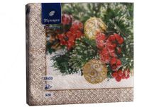 НГ Салфетки 33х33 3-х сл. (PERO Prestige) 20 л/12шт 