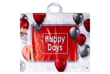 Пакет петля  Тико 55х60 Счастливые выходные /5уп х 50шт/ ПВД 60мкм (250шт)  петля