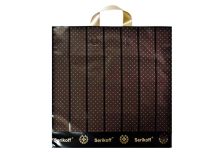 Пакет петля  Серикоф 40х40 Лилия/16уп х 25шт/ ПВД 95мкм (400шт) петля