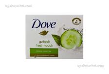 Мыло-крем Dove Прикосновение свежести Аромат огурца и чая 100гр в индив. упаков. (24шт/кор) Юнилевер