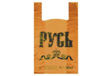 Пакет Майка РОСТОВ Д 30х55 Русь Оранжевая /20уп х 50шт/ 8гр(1000шт)