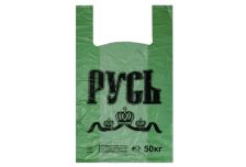 Пакет Майка РОСТОВ Д 30х55 Русь Зеленая /20уп х 50шт/ 8гр(1000шт)