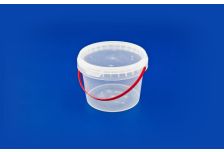 Крышка к ведру   0,8л   прозрачное   /123*98/   Унипак   (315шт)