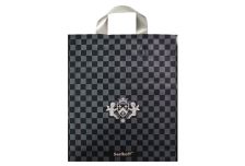 Пакет петля  Серикоф 30х34 Ангел черный+серебро /14уп х 50шт/ ПВД 90мкм (700шт) петля