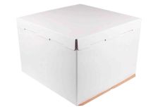 Короб картонный д/тортов 300х300х450 белый (10шт)