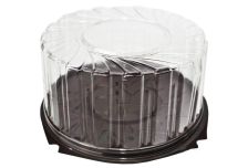 Тортница УК-235В крышка   1-1,8кг   /243*108/   Каштан   (240шт)