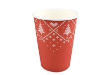 Бум стакан КБ 0,350л диам 90мм ГН Новый год /20уп * 50шт/ (1000шт)