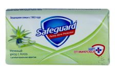 Мыло туалетное SAFEGUARD Нежный уход с Алоэ 90г (72шт)