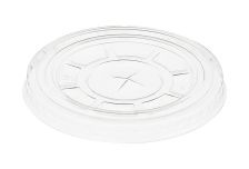 Крышка прозрачная плоская Pet PULSAR с крестиком  д.95  (16упх50шт) (800шт)