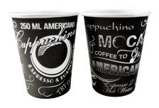 Бум стакан ГринПак 0,350л диам 90мм ГН Мокка черный /28уп * 20шт/ (560шт)