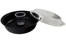 Салатник КД-106   дно+соусник черное   850мл   /200*65/   Кадо   (400шт)