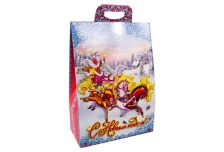 Подарочная упаковка 2000г НГ  ТРОЙКА  (80шт)