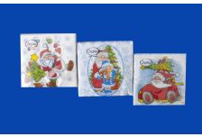 НГ Салфетки 25х25, 40 шт,1 сл. ДЕСНА (105 уп) НГ