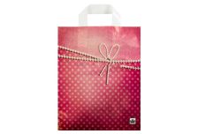 Пакет петля  Тико 35х28 Жемчужный бант/14уп х 50шт/ ПВД 55мкм (700шт) петля