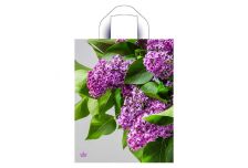 Пакет петля Тико 35х28 Сиреневый цвет  /14уп х 50шт/ ПВД 55мкм (700шт) петля