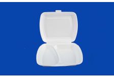 Ланч бокс LB-2(82) БЕЛЫЙ   /247*206*70/   Южуралпак   (200шт)